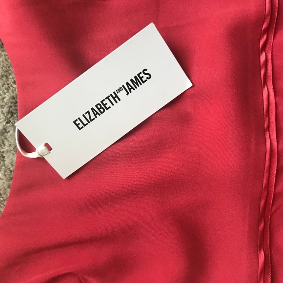 ELIZABETH AND JAMES STRETCH SILK DRESS - NWT - Picture 6 of 8
